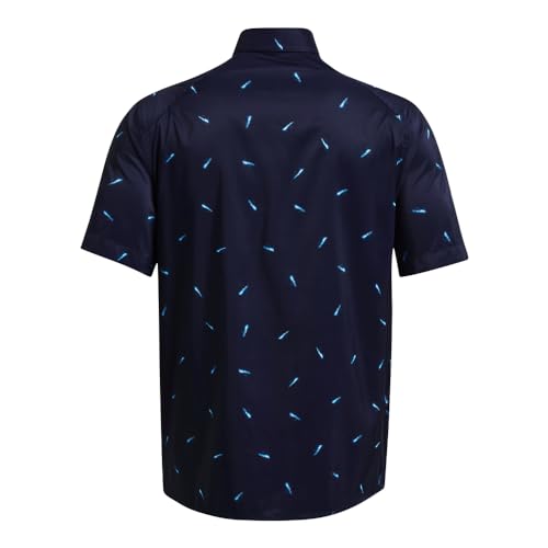 Under Armour Men's Dockside Short Sleeve T-Shirt, 410 Blue, SM - image 4