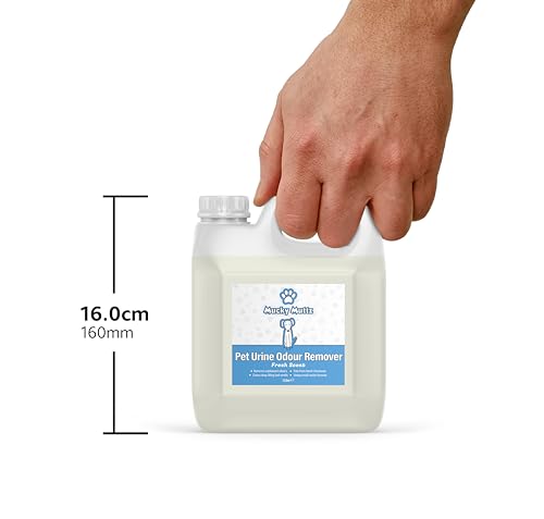 Mucky Muttz - Pet Urine Odour & Stain Remover - Enzyme Cleaner for Dog & Cat Urine, Clear, 1 Litre - Image 3
