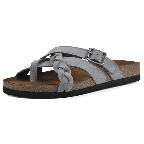 Image of White Mountain Women's Harrington Braided Footbed Sandal