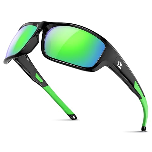suoso Sports Polarized Sunglasses for Men: Women UV400 Protection Wrap Around Sun Glasses for Fishing Golf Running Driving