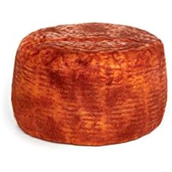 Formaggio Vulcano | Queso picante | Elaborado con leche de oveja y cabra | Queso a la pimienta roja | Típico de Sicilia | 500 gr