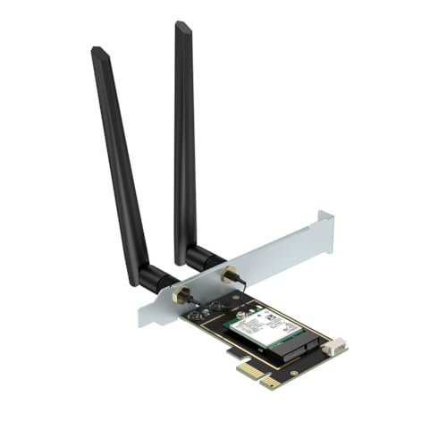 Adaptateur PCI-E WiFi 7 BE200 Tri-Bande Haute Performance et Bluetooth 5.4