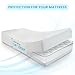 LUX Décor Twin Zippered Mattress Encasement - Bed Bug Proof, 100% Waterproof Mattress Protector - 14 Inches Deep All Sided Cover, Noiseless - 39X75