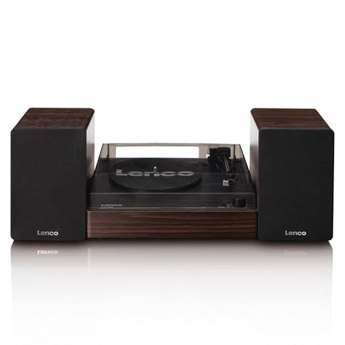 Image of Lenco LS-200WD Turntable - Bluetooth 5.2 Record Player - Wood