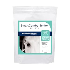SmartPak SmartCombo Senior Pellets | Joint, Hoof, Skin, and Coat Supplement for Senior Horses | Contains Glucosamine, Hyaluronic Acid, MSM, Devil’s Claw, Biotin, and More | 6.2 lb Bag