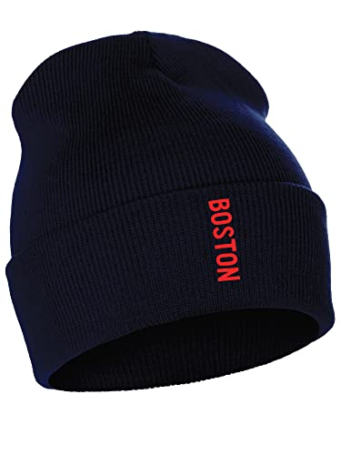 Daxton Vertical USA Cities Cuffed Beanie Winter...