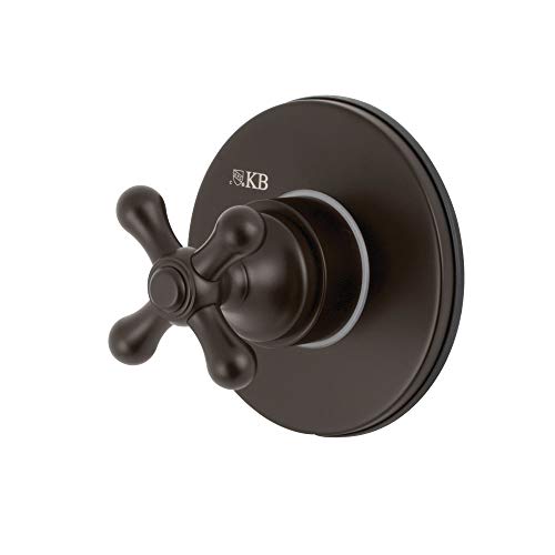 Kingston Brass KS3035AX Three-Way Diverter Valve with Trim Kit, Oil Rubbed Bronze