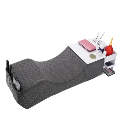 Console acrylique blanche pour greffe de cils Alipis à compartiments
