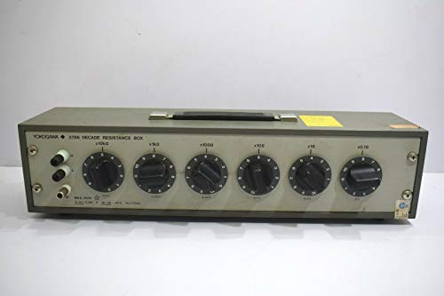 Yokogawa 2786 Six-Dial Wide Decade Resistance Box Range 0.1 to 1,111,110 ohms