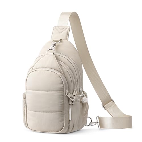 TOPEAST Anti-Theft Puffer Crossbody Bag