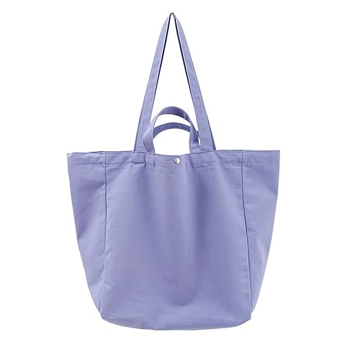 Sac fourre-tout pour femme en toile supérieure grand sac à main résistant et épuré