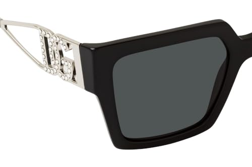 DOLCE & GABBANA DG4446B SUNGLASSES BLACK 53mm4