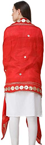 Dupatta from Amritsar Embellished with Patch Border3