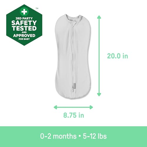 SwaddleMe Pod - Small/Medium, 2 Pack, Little Bees, 0-3 Months