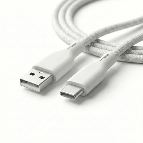 UPSTR&Ouml;M &Euml;SSENTIALS USB C Kabel 60W 1,2 m Power Delivery Schnellladekabel USB A auf USB C langlebig robust aus recycelten Materialien f&uuml;r iPhone Samsung iPad MacBook