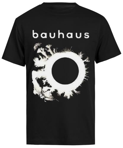 Bauhaus Band T-Shirt Schwarzes Herren-Kurzarm-Normal-T-Shirt