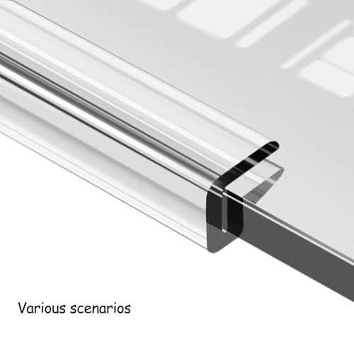 Bordure en PVC transparente en U pour protection des angles pointus de table - 4
