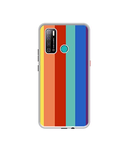 Image of Amazon Brand - Solimo Basic Case for Tecno Spark Power 2 (Silicone Multicolor)