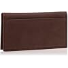 Timberland PRO Men's Rfid Leather Long Bifold Rodeo Wallet With Rfid, Dark Brown, One Size