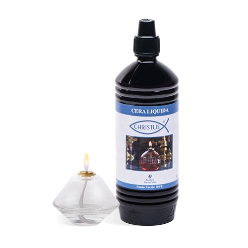 Cera Liquida 1 LT per Candele - Adatto per Uso Interno e Liturgico | Conforme Normative Europee