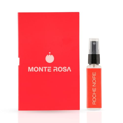 Image of MONTE ROSA Roche Noire Eau de parfum | Mysterious, Sweet, Saffron | Official Miniature | Long Lasting Unisex Pocket-Perfume 8ml