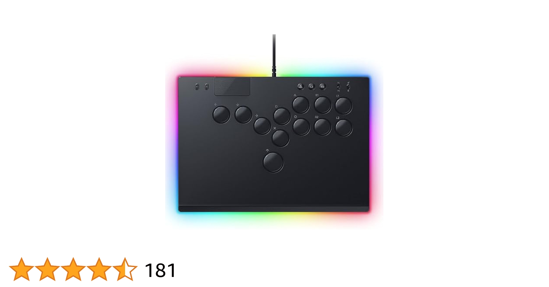 その他 Razer kitsune black Razer Kitsune - All-Button Optical Arcade Controller for PS5