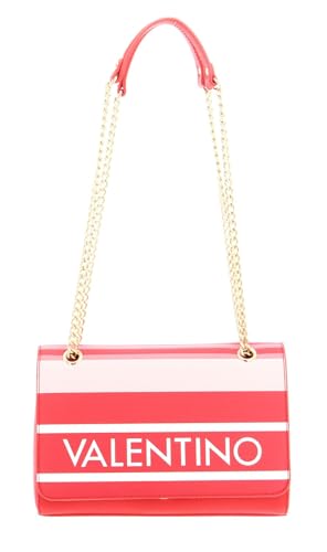 Sac à épaule Valentino Island Satchel au design bicolore rouge vibrant