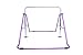 Gymnastics Bar Kids Home Training Kip Bar | Expandable Horizontal Kip Bar Folding Home Gym Equipment Boys and Girls | Junior Gymnastics Training Jungle Gym Monkey Bar Playground Gymnastic Bar Purple