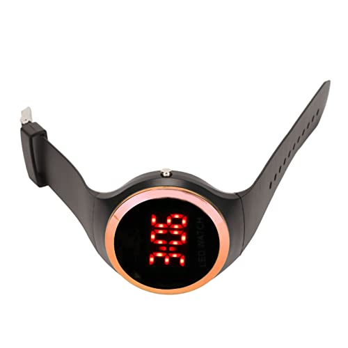 Pilipane Kids Digital Watch,Fashionable Sports Watch, Student Digital Watch with Red LED Displayfor Children, Ideal Birthday Gift(玫瑰金)4