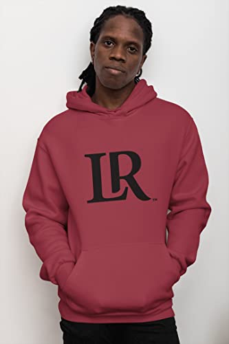 CreateMyTee | Lenoir-Rhyne University LR Hooded Sweatshirt3