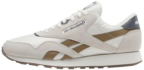 Reebok Homme Classic Leather Baskets, White Trebro Ftwwht, 42 EU
