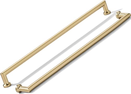 khtumeware 1-Pack Appliance Handle Pull 18-Inch(457mm) Champagne Bronze Cabinet Pulls,Warm Brass Handles for Kitchen & Bathroom Drawers, Cupboards Hardware by khtumeware - Used condition - US$47.99