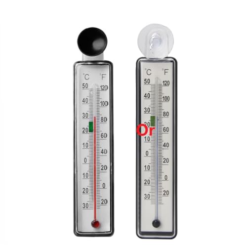 Aquarium Thermometer Digital Waterproof Fish for Tank Temperature Sensor Suction Cup Easy Reading for Terrariums Aquarium Fish Tank Thermo-Meter Digital Heater Water for Top Gallon Aquariums