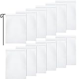 Sublimation Garden Flag Blank Bulk 12x18inch Sublimation Banner Blank Polyester Flags DIY Canvas Sign for Garden Lawn and Yard Courtyard Outside Decoration(12 Pieces)