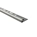 Produktbild 5x Quadrat Edelstahlschiene Fliesenprofil Fliesenschiene L250cm 8mm gebürstet