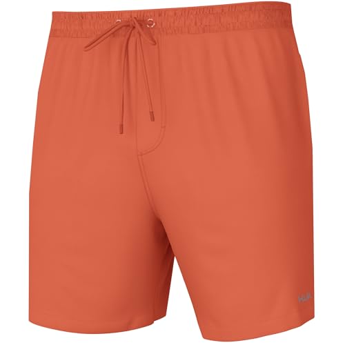 HUK Mens Pursuit Volley Short, Quick-Dry Fishing Shorts for Men