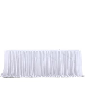 L6Nqiag Tischrock für Hochzeiten und Partys