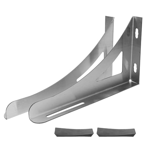 Installation simple de support chauffe-eau mural Kisangel 1 paire - 2