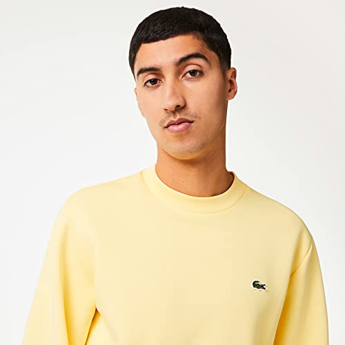 Lacoste Herren-Sweatshirt, gelb, XL – Ansicht 4