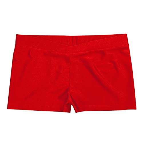 iiniim Kids Girls Yoga Cheer Volleyball Hot Shorts Low Rise Gymnastics Dance Booty Bottom Undershort4
