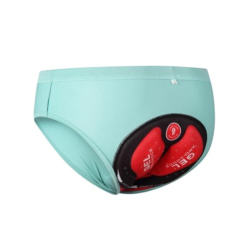 Shorts ciclismo hombre MTB con gel 3D, azul, talla 3XL miniatura 1
