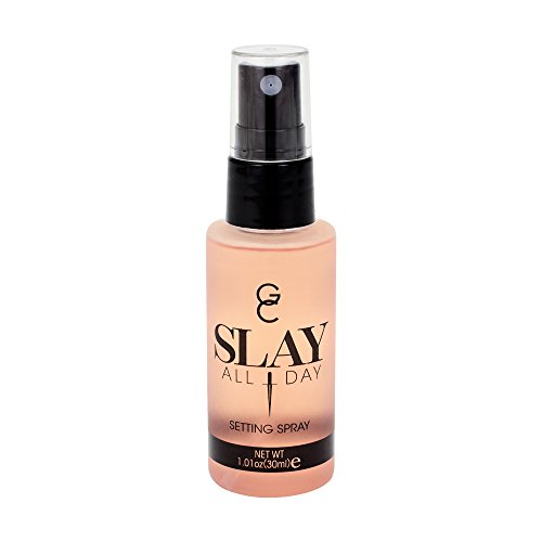 GC Make Up Setting Spray - Gerard Cosmetics Slay All Day Mango Scented - OIL CONTROL, MATTE FINISH face mist makeup sealer, Mini Travel size 30 ml (1.01 oz) CRUELTY FREE, MADE IN THE USA & VEGAN