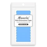 Manria Hair Extension Tapes, Hair Tapes for Extensions, Double Sided Hair Tape Professional Salon Tapes for Hair Extensions Blue 4cm*0.8cm 60 PCS