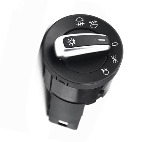 Interruptor de faros VW Beetle Sharan mando cromado luces antiniebla