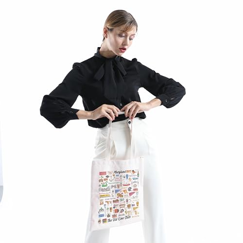 Bolso tote de viaje MINIGIU Maryland - Regalo para bienvenida a Maryland miniatura 2