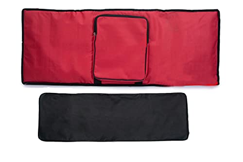 Image of Keyboard Cover for Yamaha PSR- E343, E353, E363, E453, E463, I455, I425, I400, I500 61 Keys with Dust Cover Padded Quality