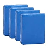 4 Packs Car Clay Bar Kit, 100g Each, High-Absorption Car Detailing Clay Bars for Deep Cleaning, Polishing, and Removing Contaminants from Car Paint, Glass, and Vehicles, Car Care