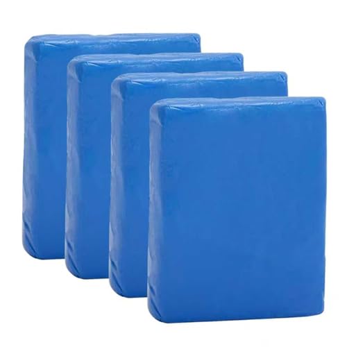 4 Packs Car Clay Bar Kit 100g Each High-Absorption Car Detailing Clay Bars for Deep Cleaning Polishing and Removing Contaminants from Car Paint Glass and Vehicles Car Care