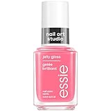 essie Nail Art Studio Jelly Polish, Riviera Rush, Sheer Pink Nail Polish, Vegan, Slushy Sun, 0.46 Fl Oz