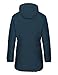 VAUDE Skomer II Winterparka Damen – Winterjacke Damen wasserdicht, winddicht & atmungsaktiv, wattierte Outdoorjacke Damen mit PrimaLoft Isolierung & Eco Finish – in Blau, Größe: 40